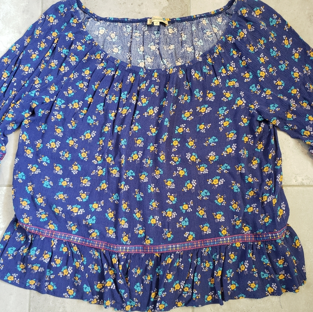 Democracy Floral Top